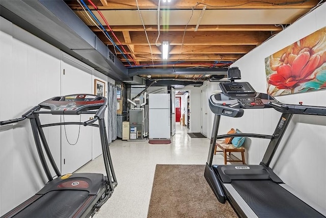 view of workout room