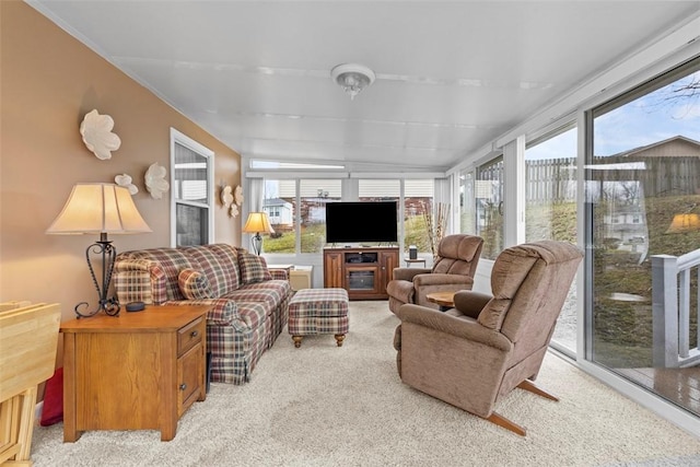 sunroom / solarium with plenty of natural light