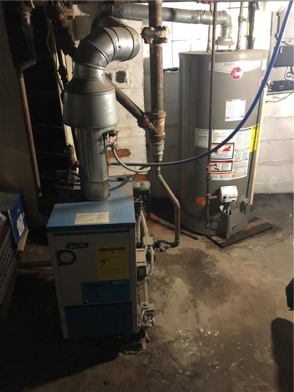 utilities with gas water heater