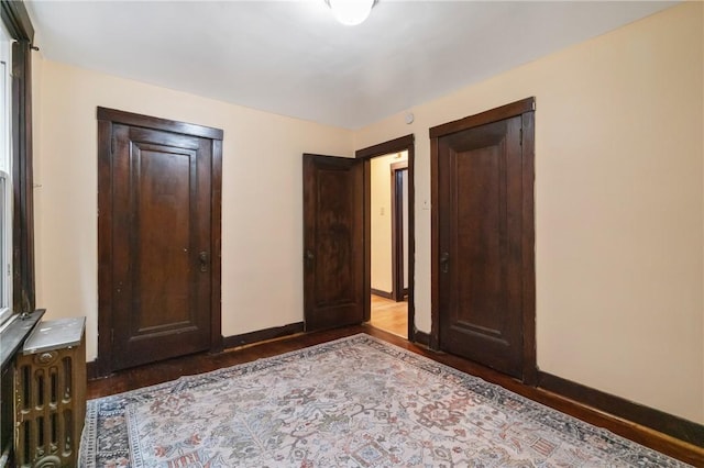 7807 Union Ave, Swissvale, PA 15218 - unfurnished bedroom with wood finished floors and a closet
