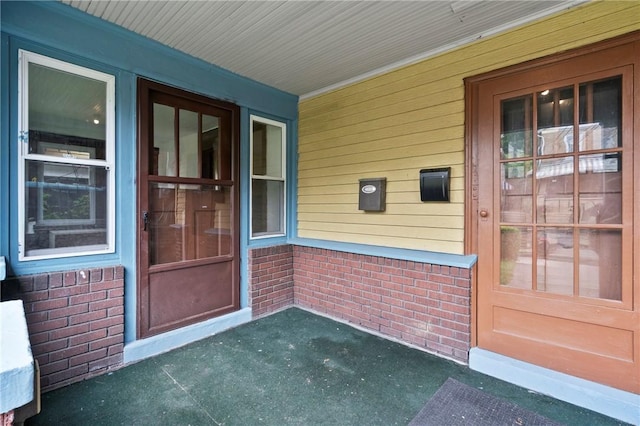 7807 Union Ave, Swissvale, PA 15218 - view of exterior entry with brick siding and covered porch