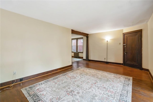 7807 Union Ave, Swissvale, PA 15218 - empty room with wood finished floors