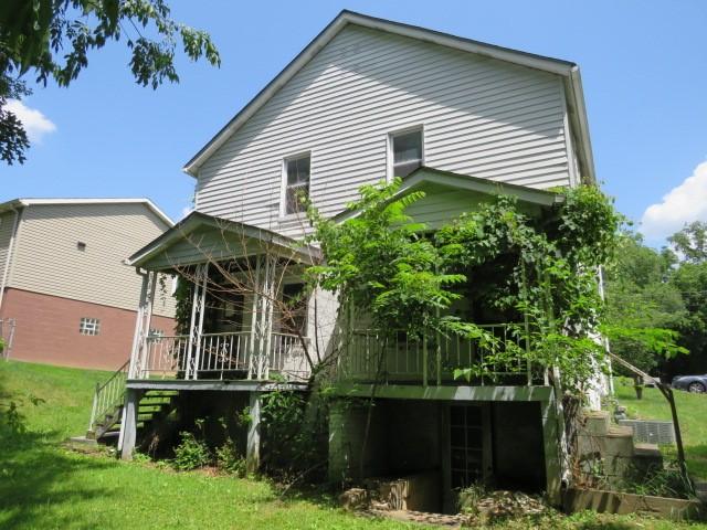 8 Ziskind Rd, East Bethlehem, PA 15333 - back of house with a yard