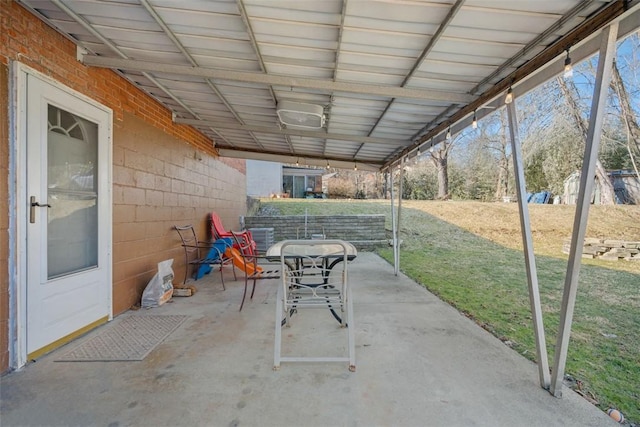 view of patio / terrace