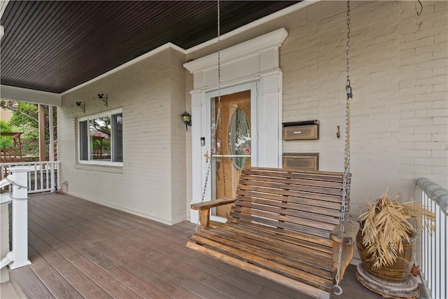 2101 Lonsdale St, Reserve, PA 15212 - doorway to property with covered porch and brick siding