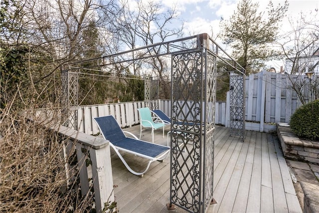 1921 Garrick Dr, Churchill Boro, PA 15235 - deck with fence