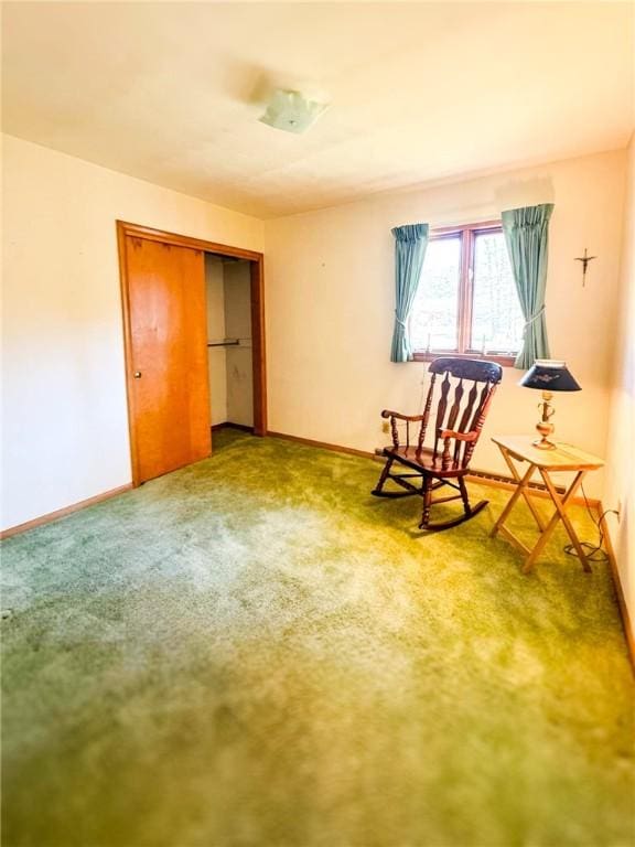 720 Dogwood Ln, Hermitage, PA 16148 - living area with carpet flooring and baseboards