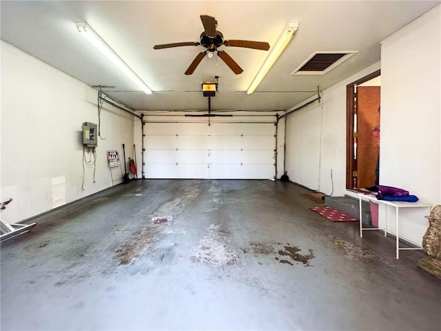 720 Dogwood Ln, Hermitage, PA 16148 - garage featuring a garage door opener