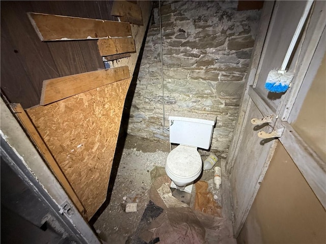 bathroom with toilet