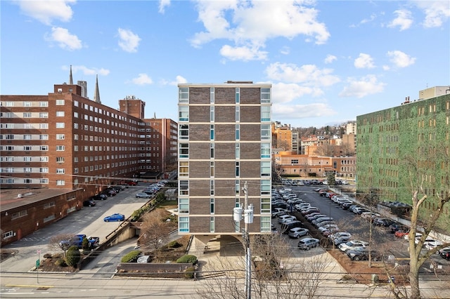 view of property featuring a city view