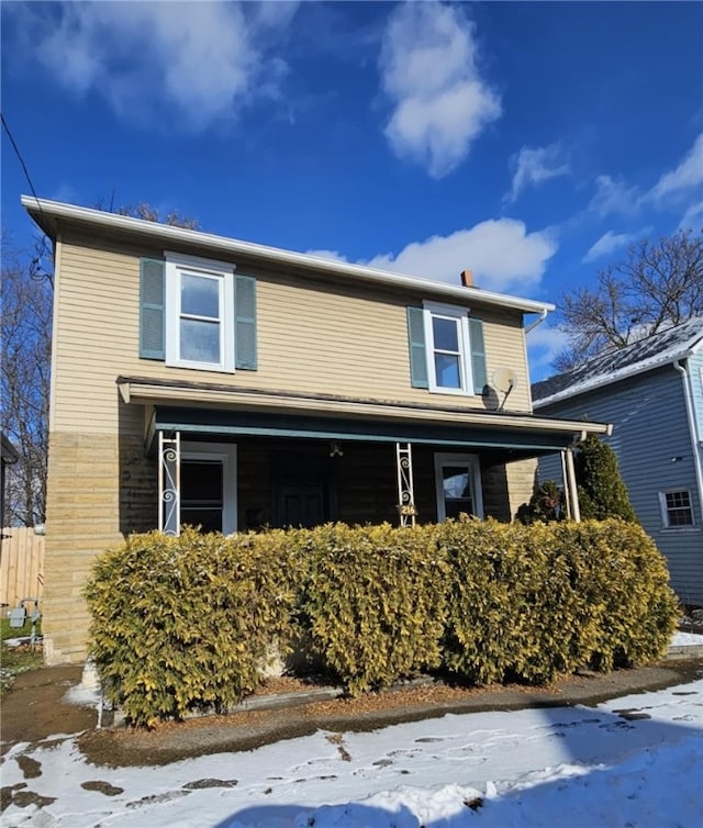 view of front of house