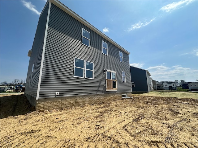 view of rear view of house