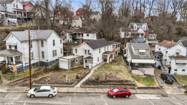 birds eye view of property featuring a residential view