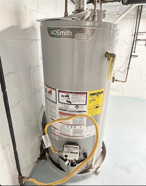 utilities with water heater