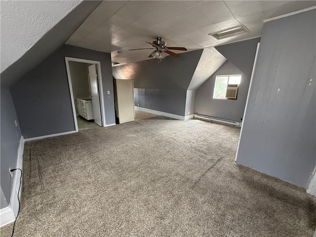 705 E 18th Ave, Munhall, PA 15120 - bonus room with a ceiling fan, carpet, and baseboards