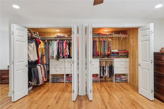 view of closet