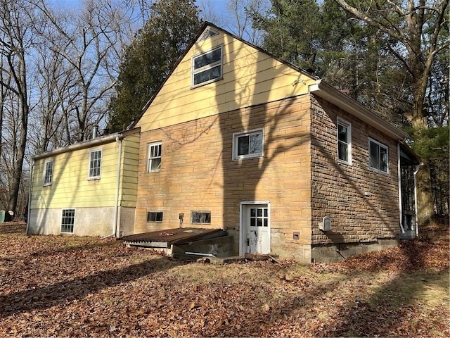 view of back of house