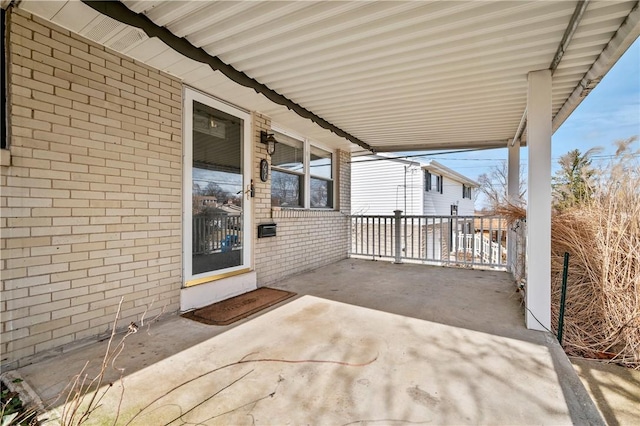 view of patio / terrace