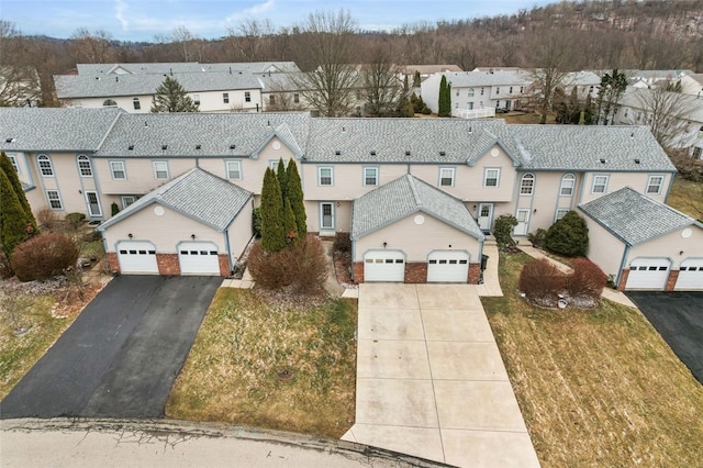 bird's eye view featuring a residential view