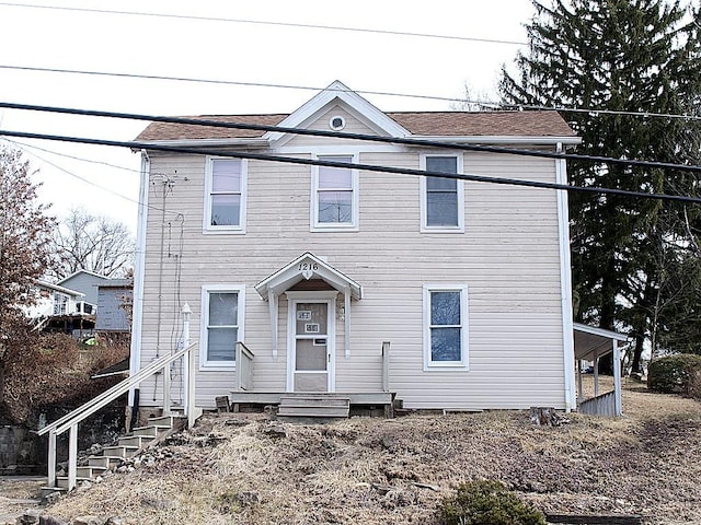 view of front of house