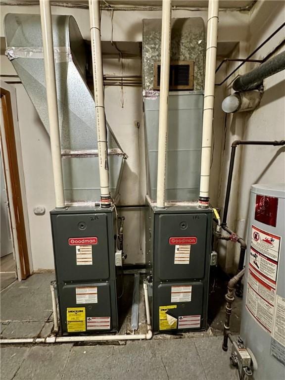 utilities featuring water heater