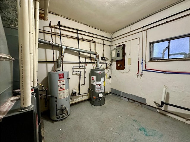 utilities with water heater