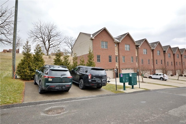 view of front of home featuring a residential view