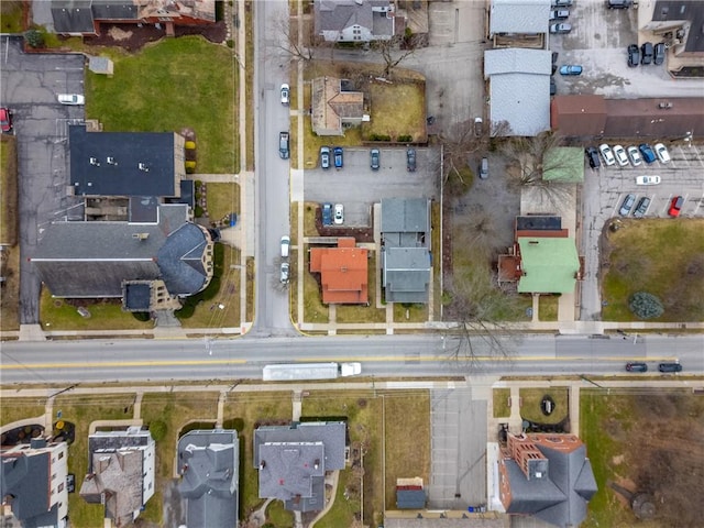 birds eye view of property featuring a residential view