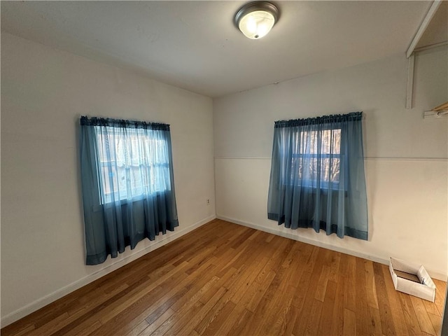 405 Washington St, Indiana Boro Ind, PA 15701 - empty room with baseboards and hardwood / wood-style floors
