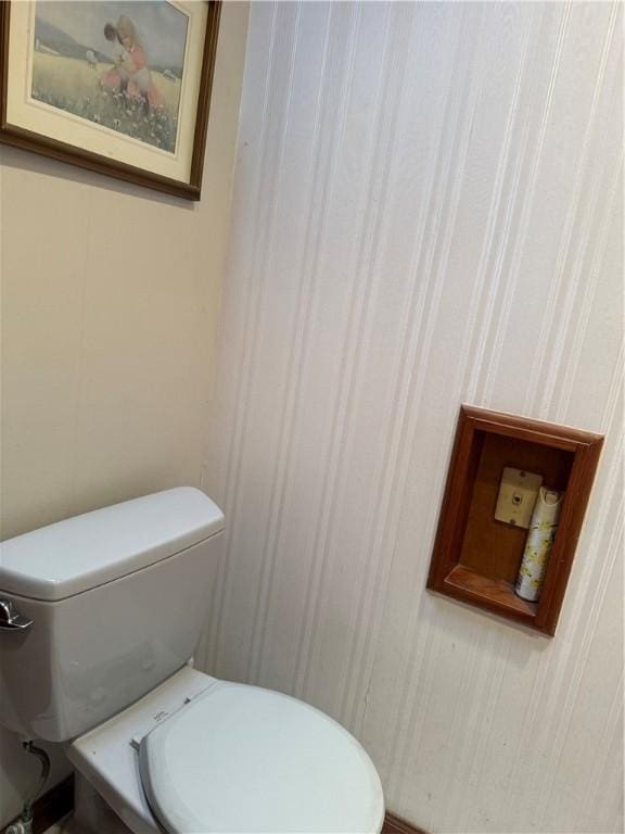 bathroom with toilet