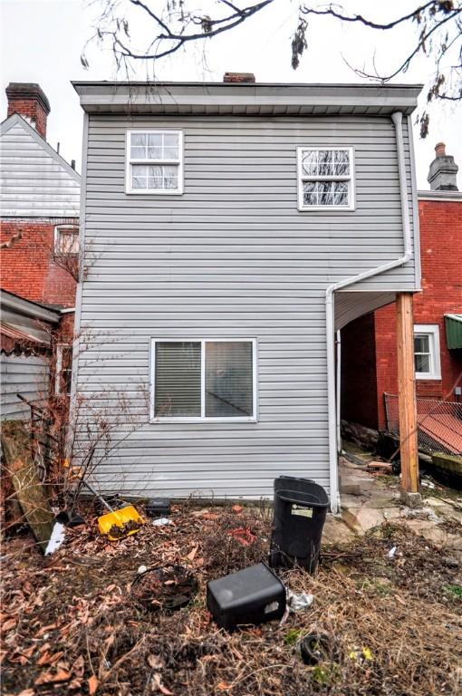 view of rear view of house