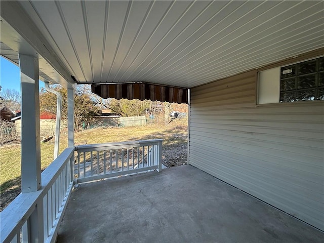 view of patio / terrace