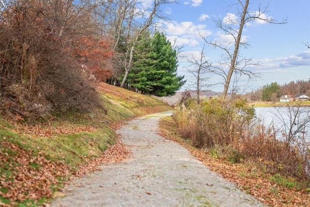 view of road