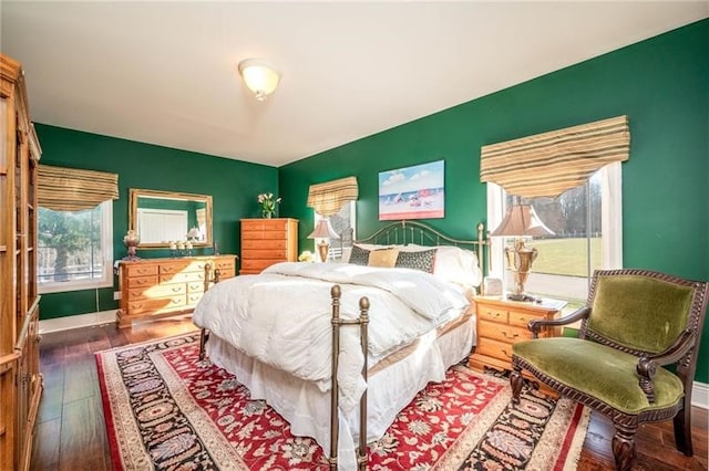 4605 Whippoorwill Dr, Hermitage, PA 16148 - bedroom featuring hardwood / wood-style flooring and baseboards