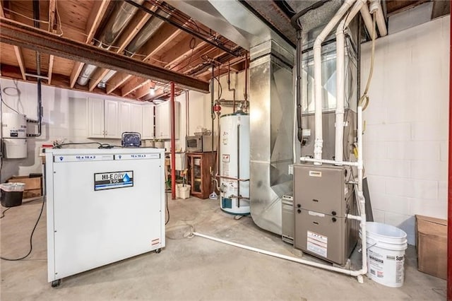 4605 Whippoorwill Dr, Hermitage, PA 16148 - utilities featuring gas water heater and heating unit
