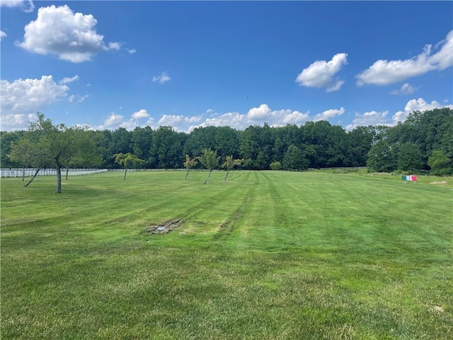 4605 Whippoorwill Dr, Hermitage, PA 16148 - view of green lawn with a view of countryside
