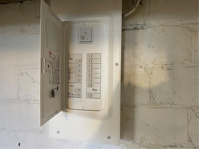 utilities with electric panel