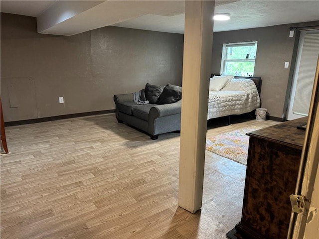 99 Logan Rd, North Fayette, PA 15126 - basement with light wood-style floors