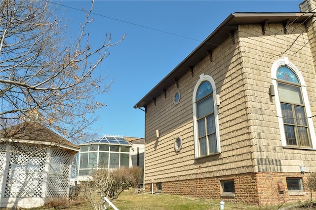 view of property exterior