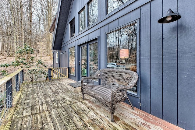 240 Birch Rd, Bullskin Twp, PA 15610 - view of wooden deck