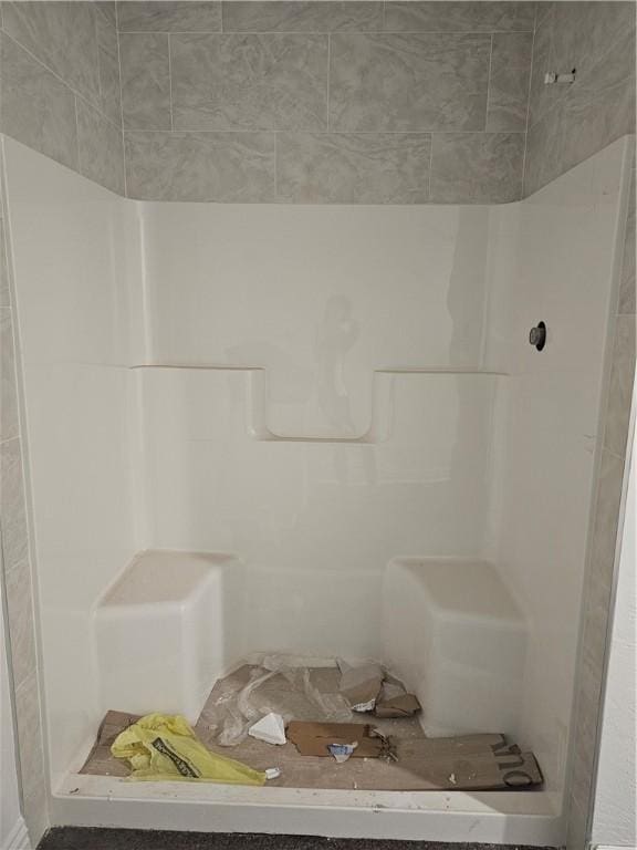 808 10th St, New Stanton, PA 15697 - full bath featuring a stall shower