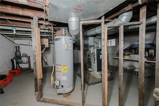 utilities with water heater