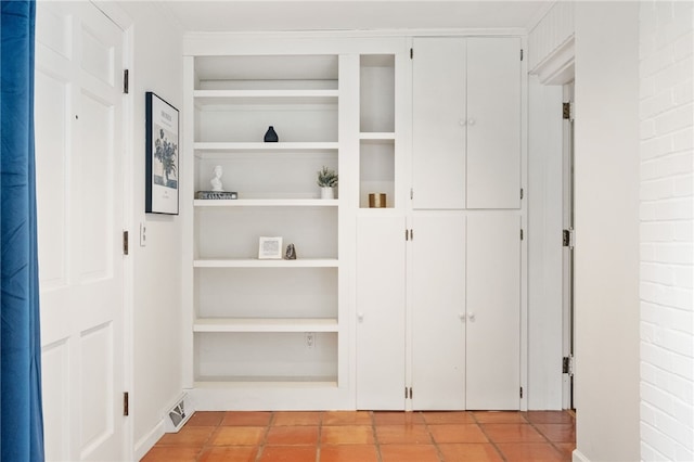 closet featuring visible vents