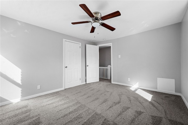 47 Bellanca Ave, Brentwood, PA 15227 - unfurnished bedroom with carpet flooring, ceiling fan, and baseboards