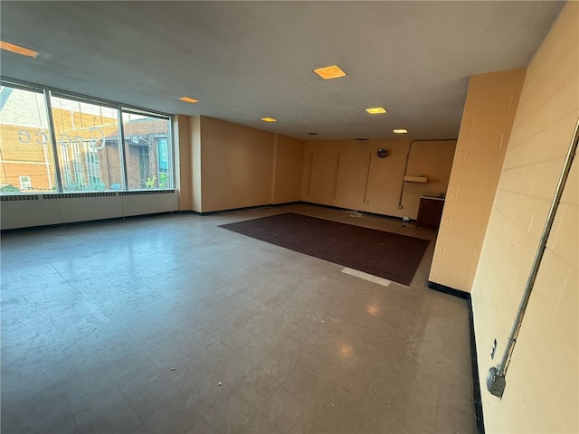 empty room featuring tile patterned floors