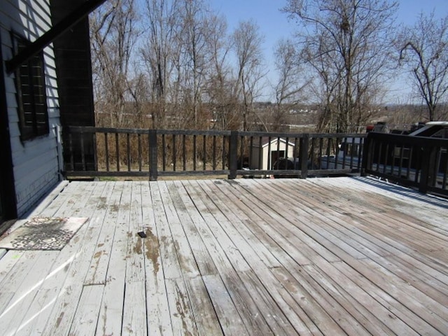 view of deck