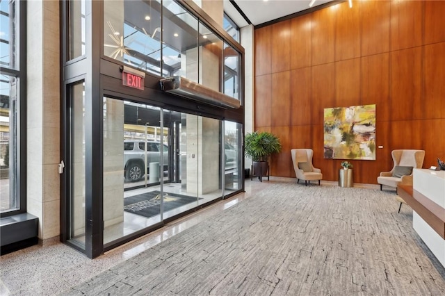 view of community lobby