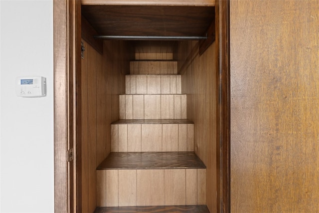 closet with a sauna