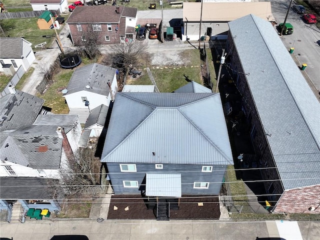 bird's eye view featuring a residential view