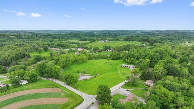 884 Linden Rd, North Strabane, PA 15330 - aerial view of a heavily wooded area